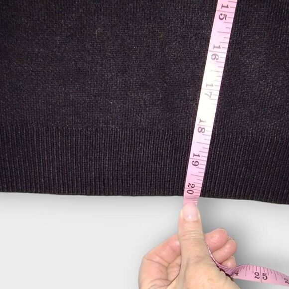 H&M Womens Sweater Set Sz Medium Black Sleeveless Vest Skirt Hippie Y2K Gothrock - Picture 10 of 13